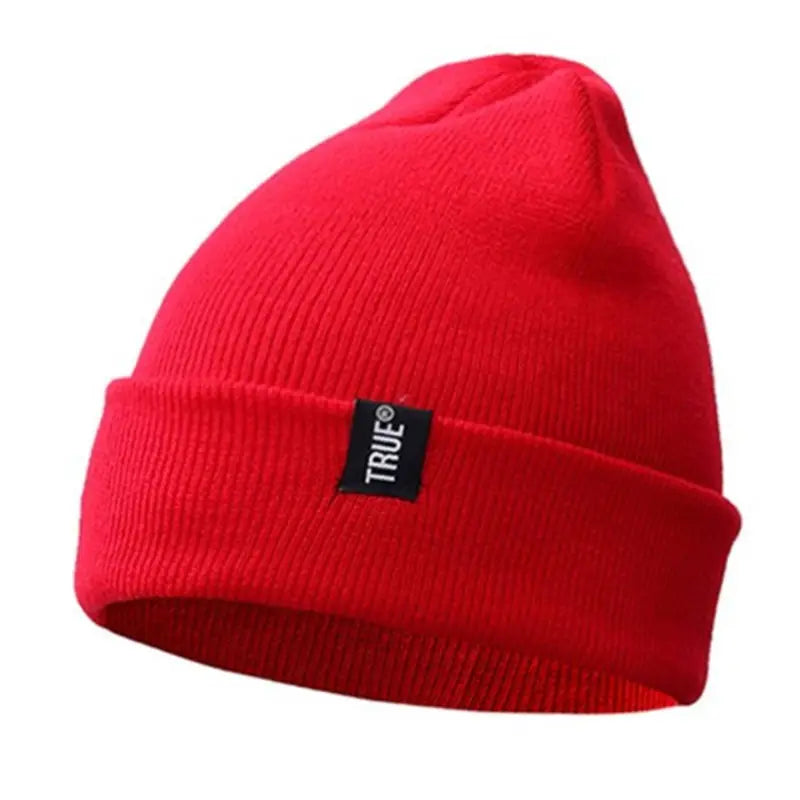 gorro algodão boreal neve trilha camping vermelho