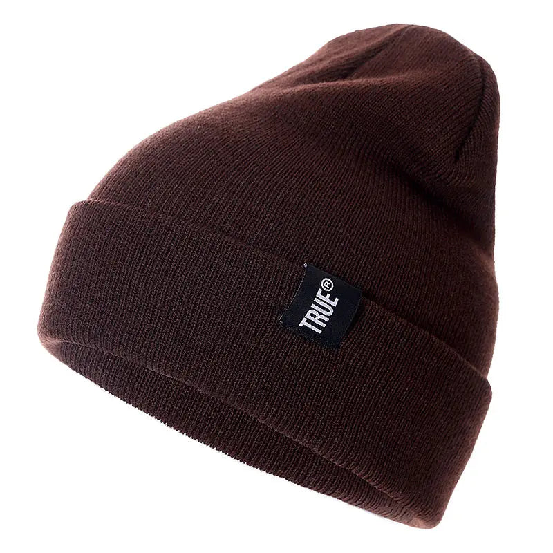 gorro algodão boreal neve trilha camping marrom