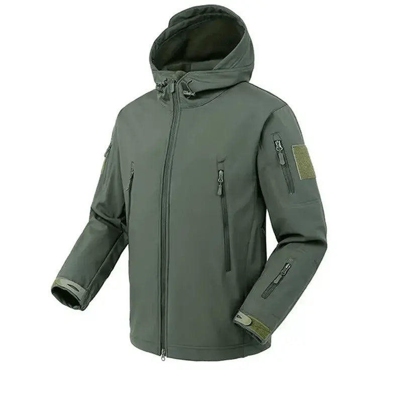 jaqueta masculina boreal camping verde