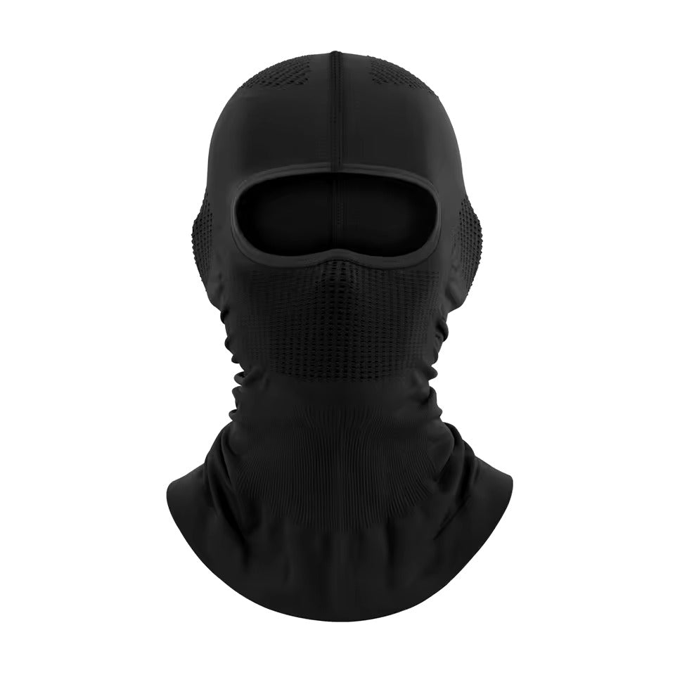 balaclava boreal respiravel ciclismo preta