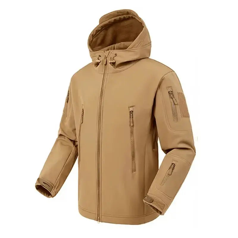 jaqueta masculina boreal camping bege