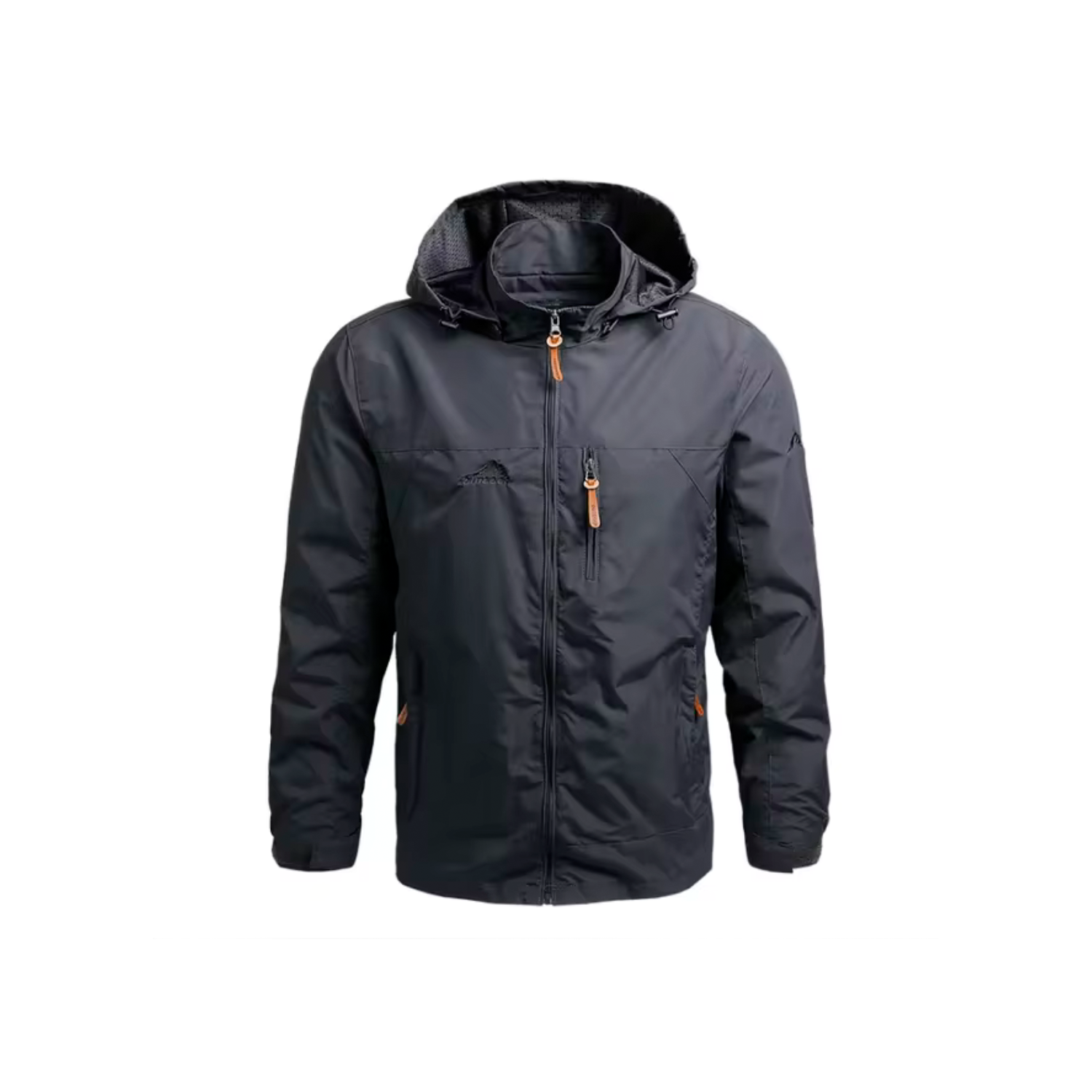 jaqueta outdoor boreal camping impermeavel masculina cinza