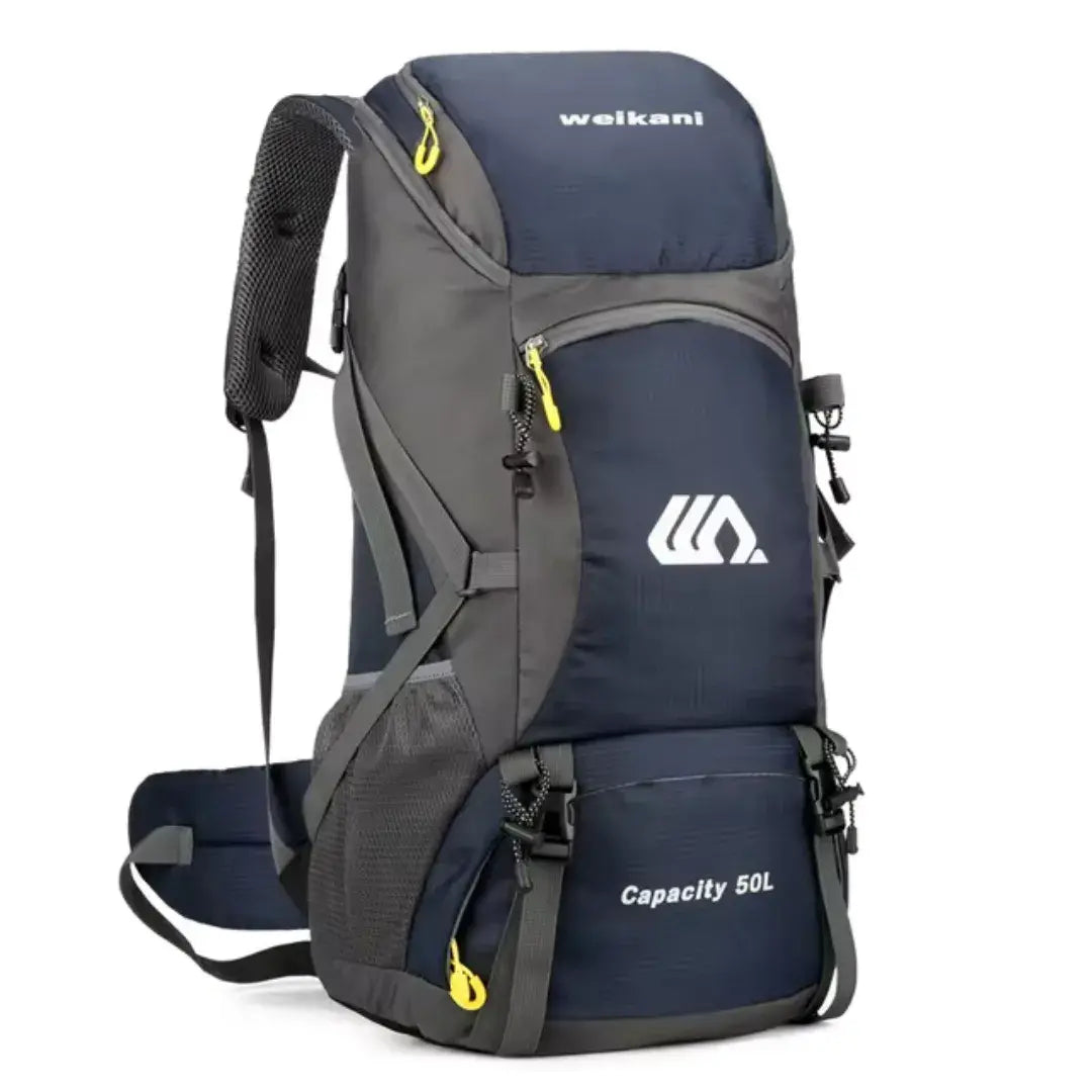 mochila camping trilha 50l boreal azul