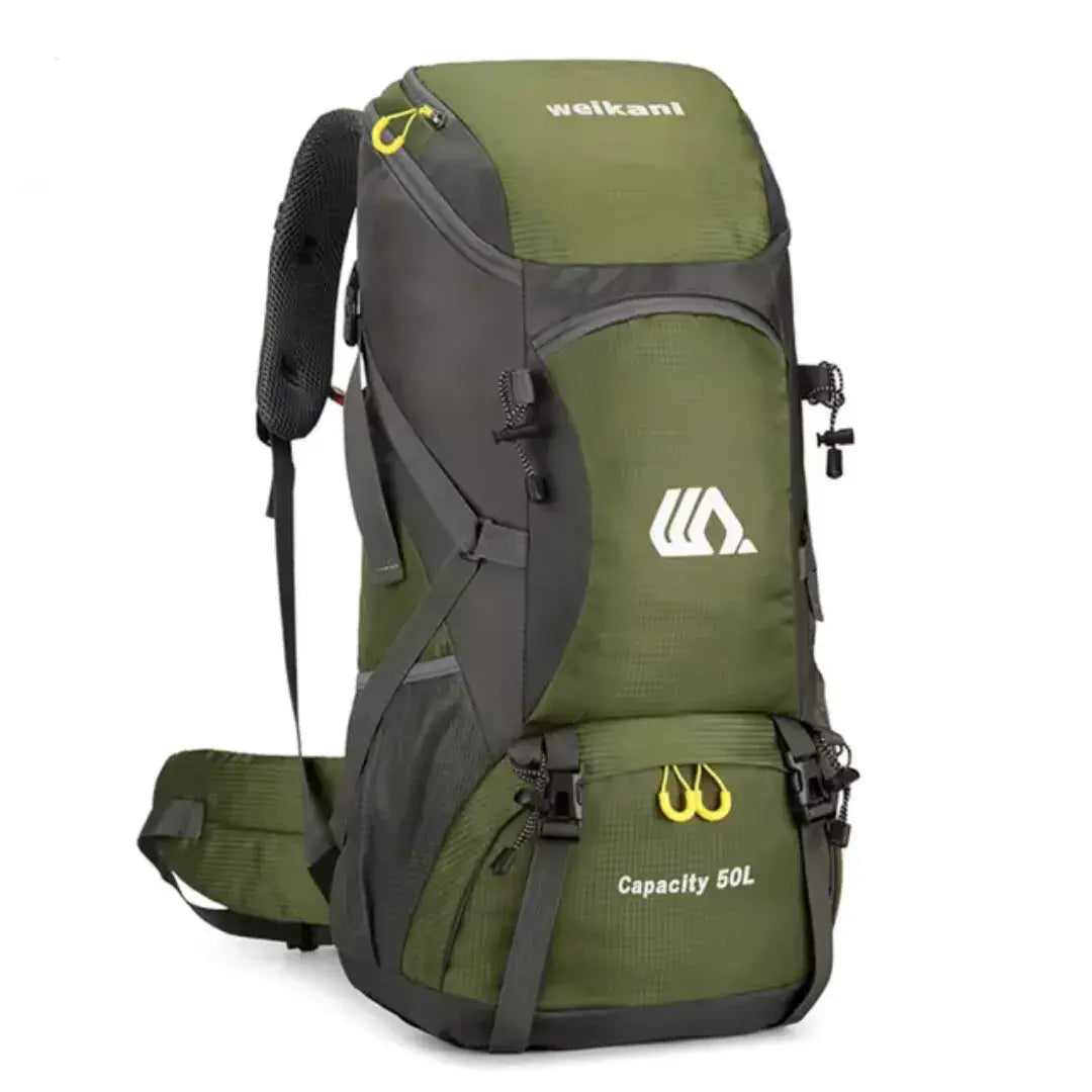 mochila camping trilha 50l boreal verde